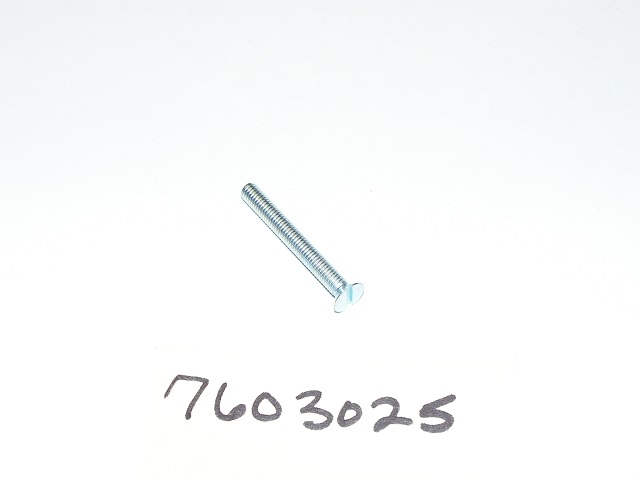 Hohner Screw, Flat Head: DIN 963: M3X25mm (7603025)