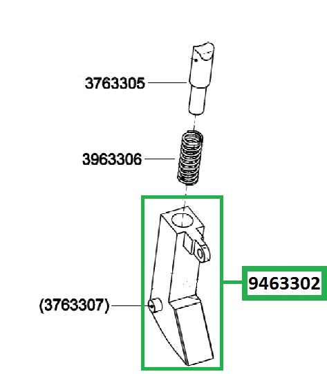 Hohner Shoe Tounge<br>9463302