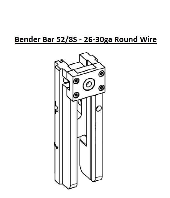 Hohner Bender Bar 52/8S<br>26-30ga Rd Wire